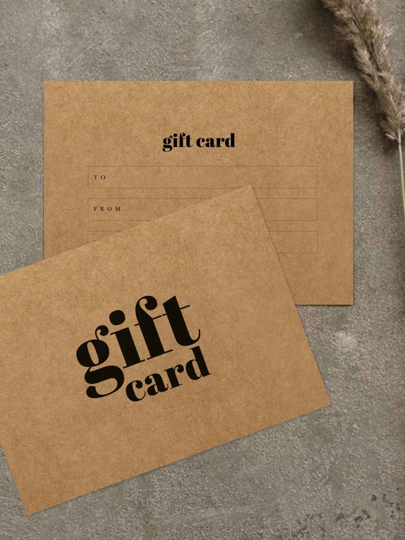 Gåva" gift card