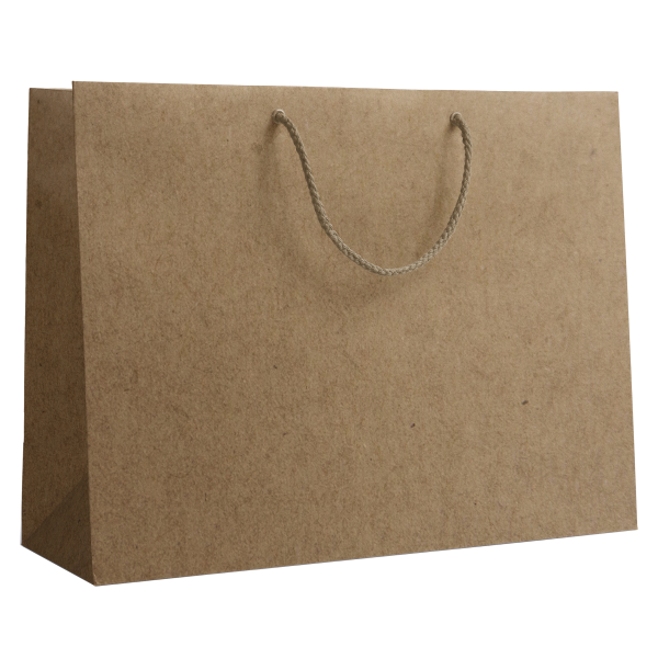 Sac papier Luxe - Kraft L sans impression