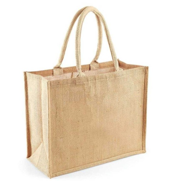 Unprinted burlap bag