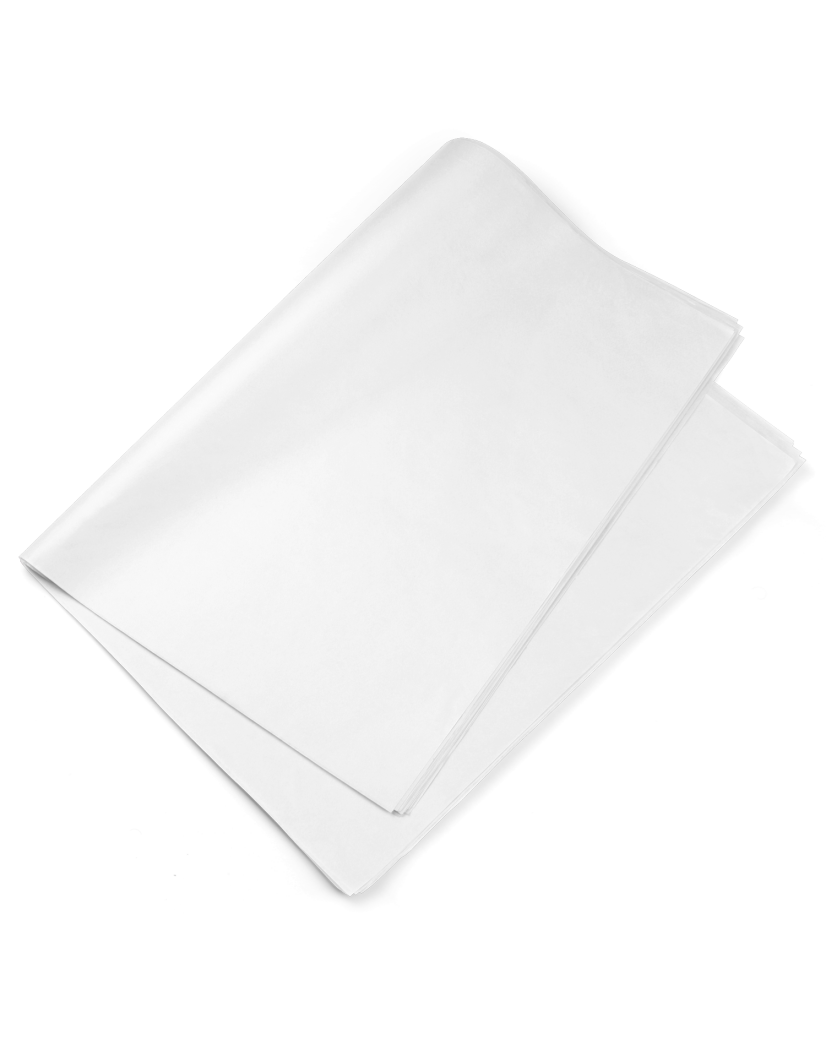 Papier de soie blanc