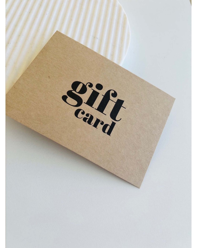 Gåva" gift card