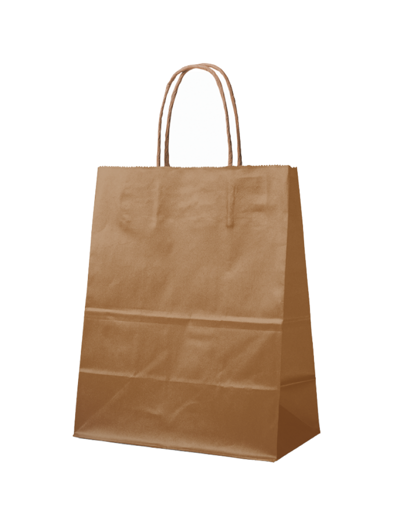 PAPER BAG BRONZE M