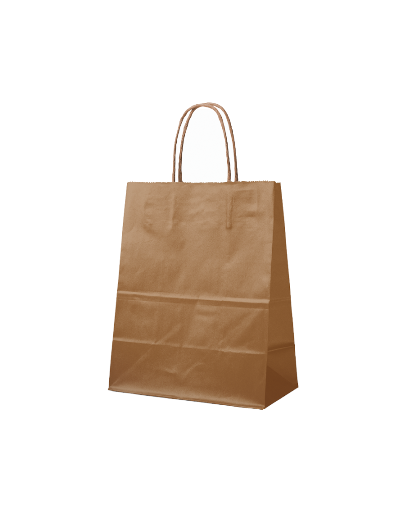 PAPER BAG BRONZE M