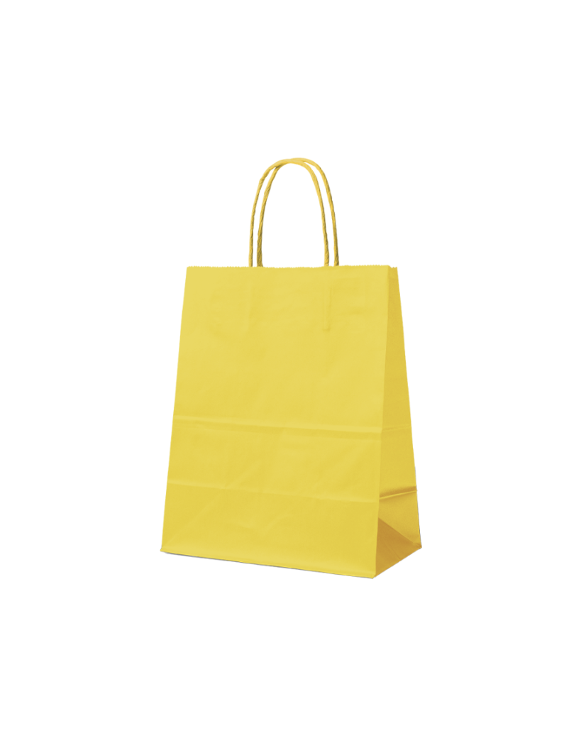 YELLOW PAPER BAG M