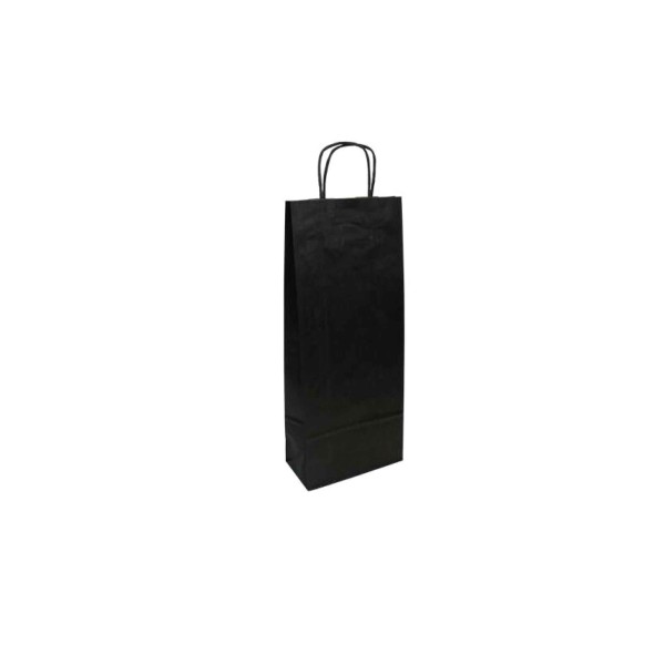 Sac brun 1 bouteille personnalisable, livraison express & bas prix.