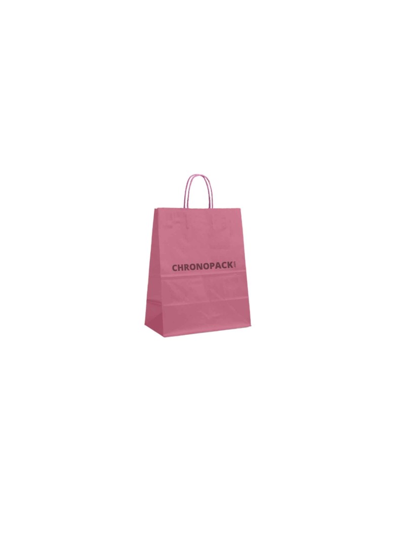 Tas met gedraaid handvat - Oud Roze S