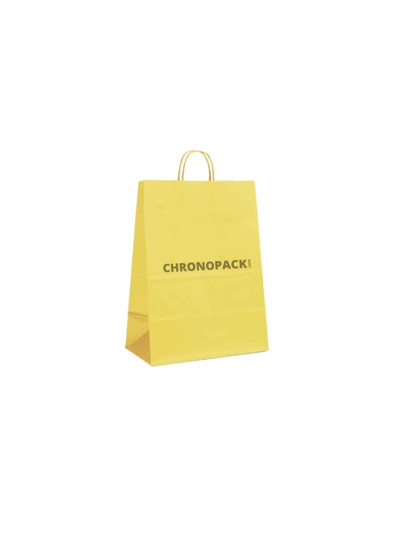 YELLOW PAPER BAG M