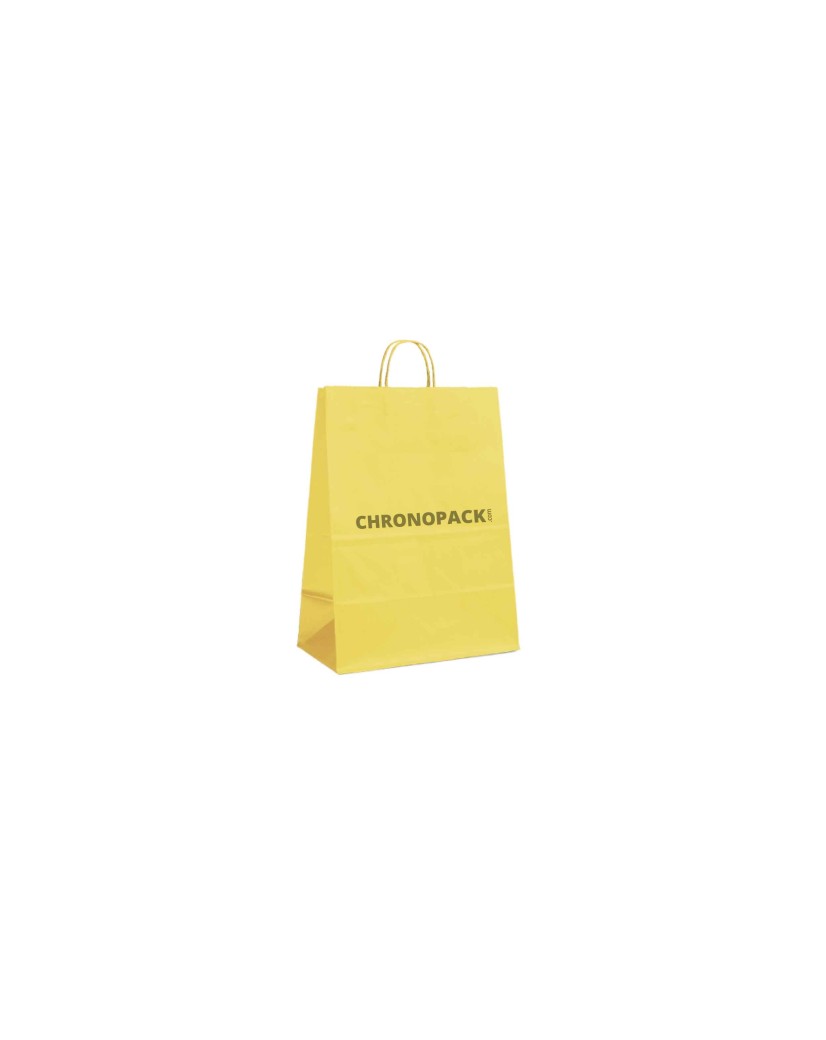 YELLOW PAPER BAG M