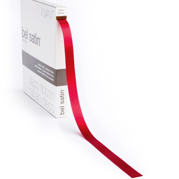 Ribbon 20 - Red 15mm