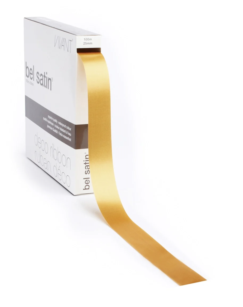 Band 51 - Satin Gold 25mm