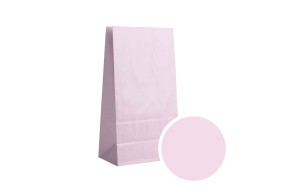 Chronopack paper bag - rose pâle S