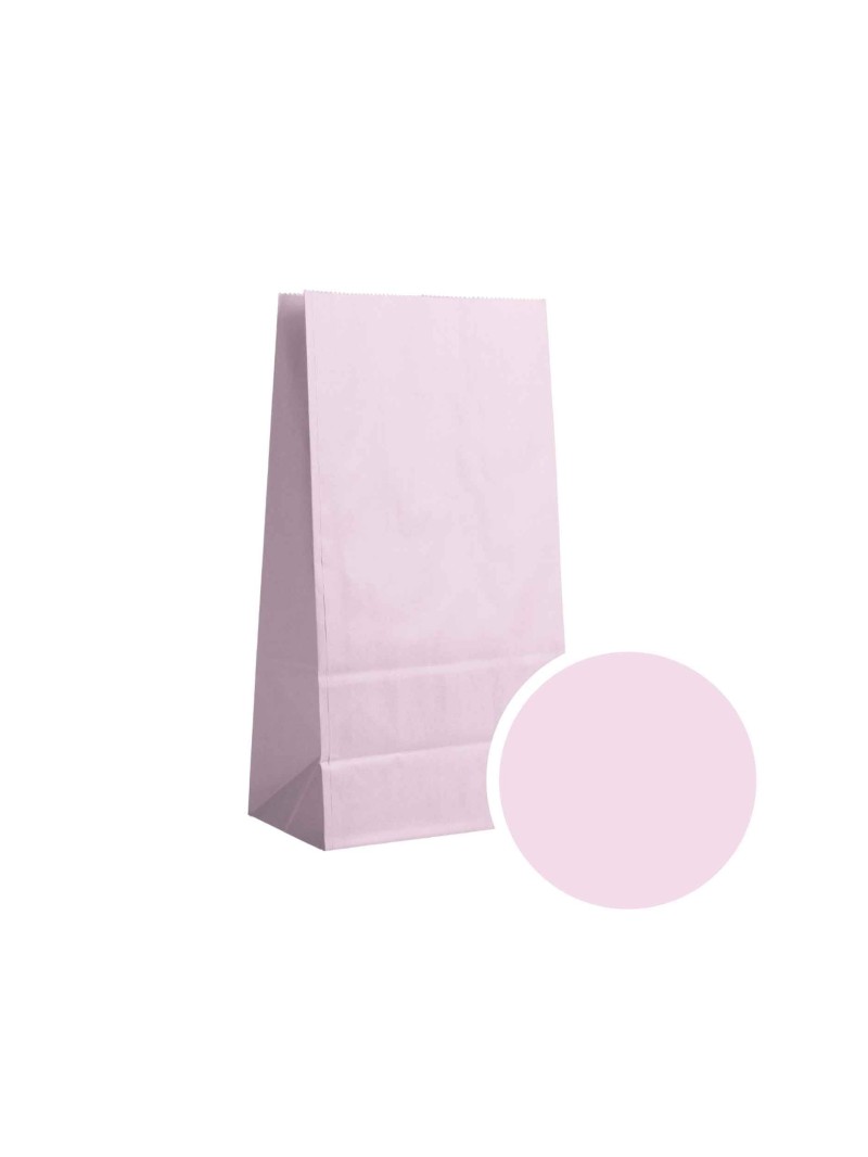 Chronopack paper bag - rose pâle S