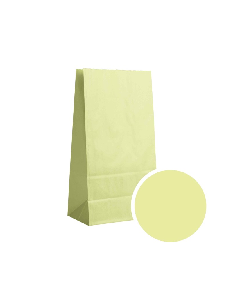 Paper Bag - Pastel yellow M