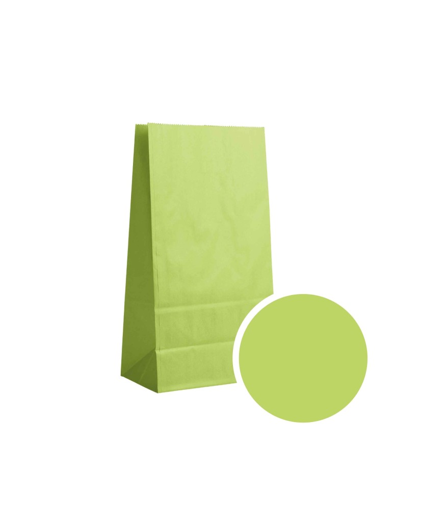 Paper Bag - Apple Green M