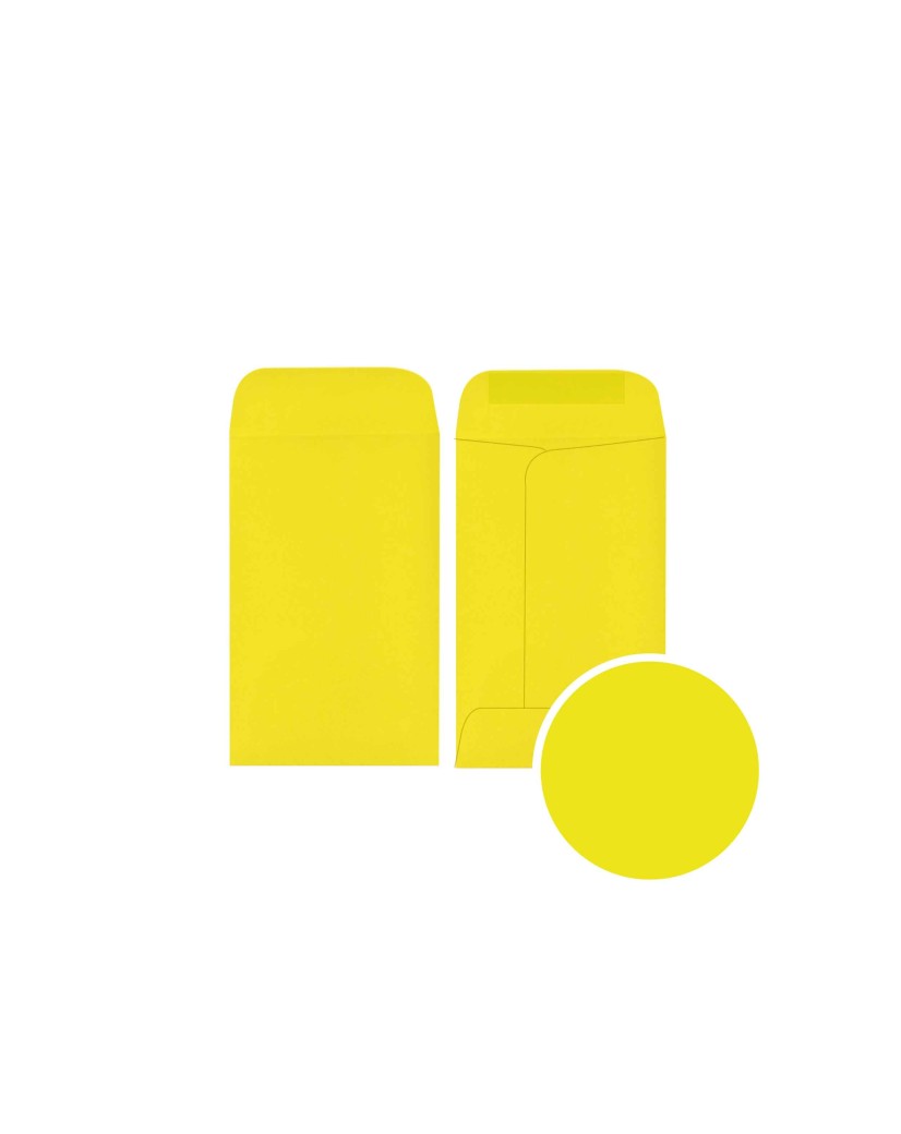 Gift Envelope - Bright yellow XS