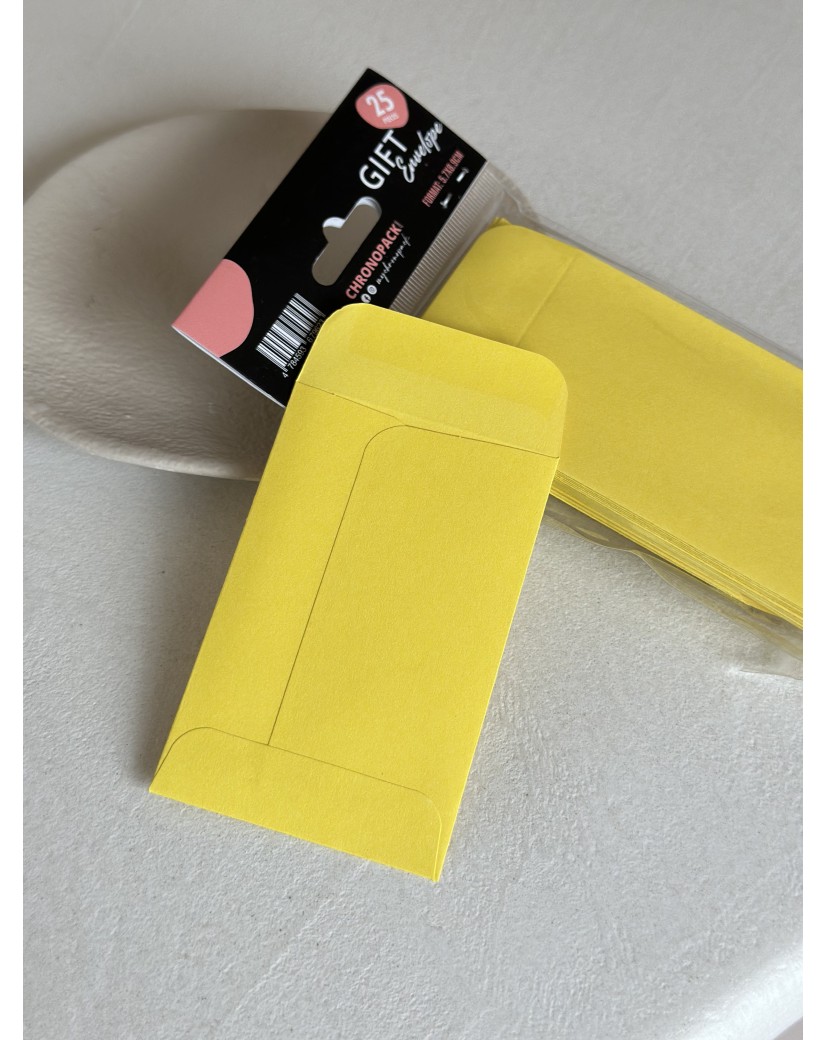 Gift Envelope - Bright yellow XS