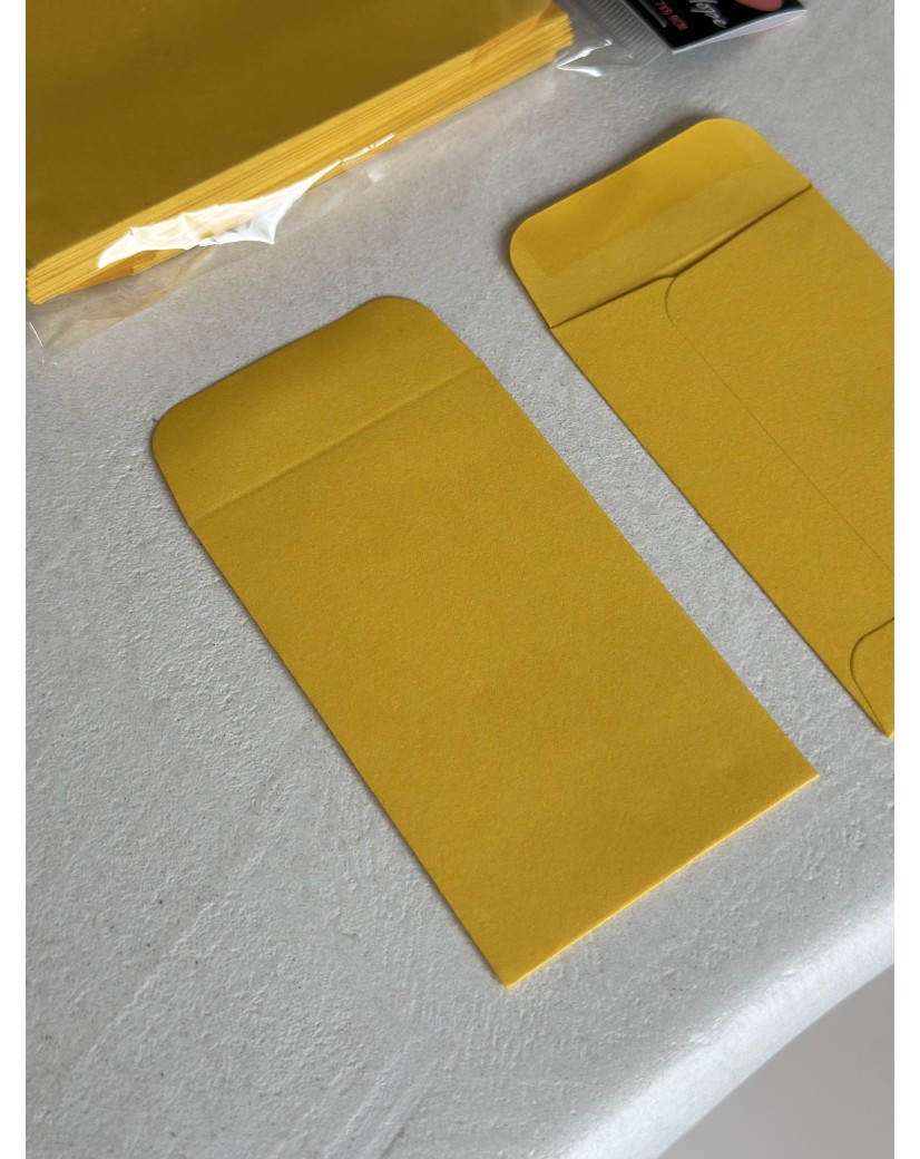 Gift Envelope - Dark yellow XS