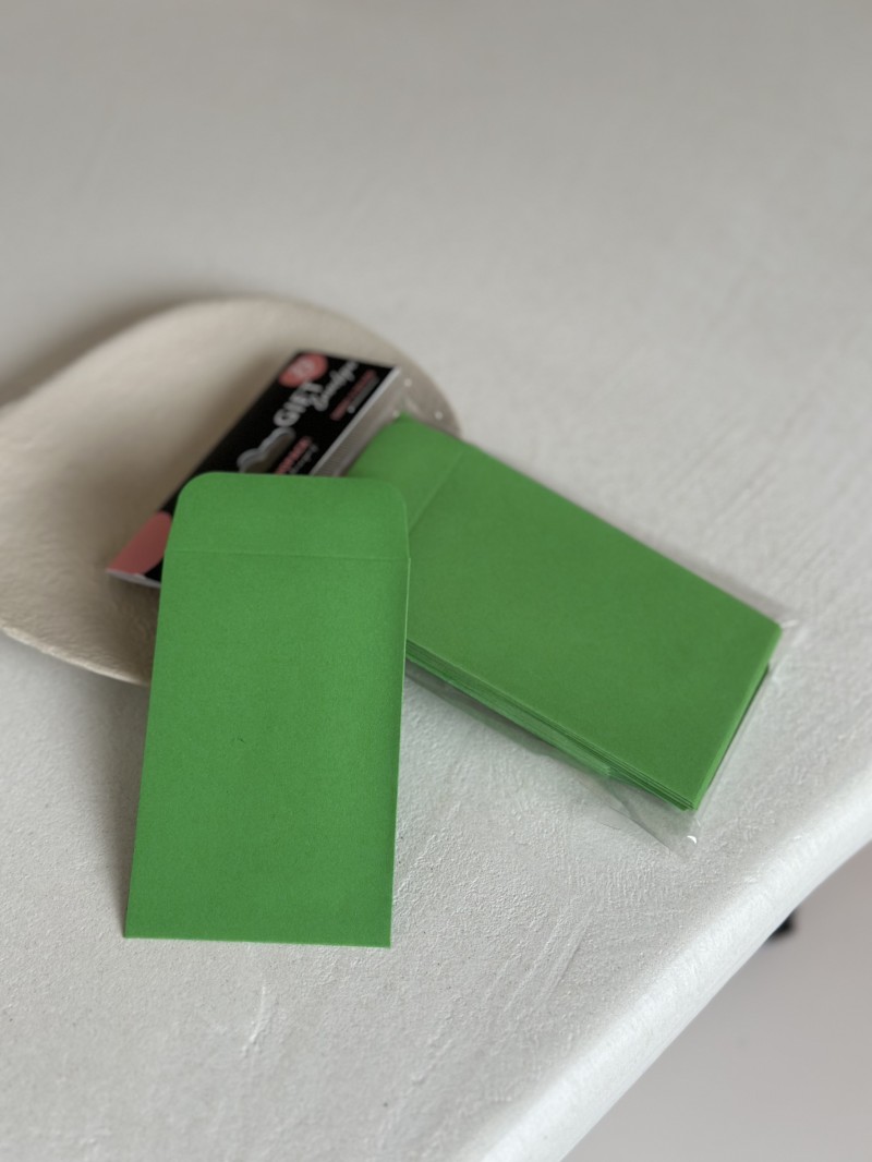 Gift Envelope - Fir Green XS