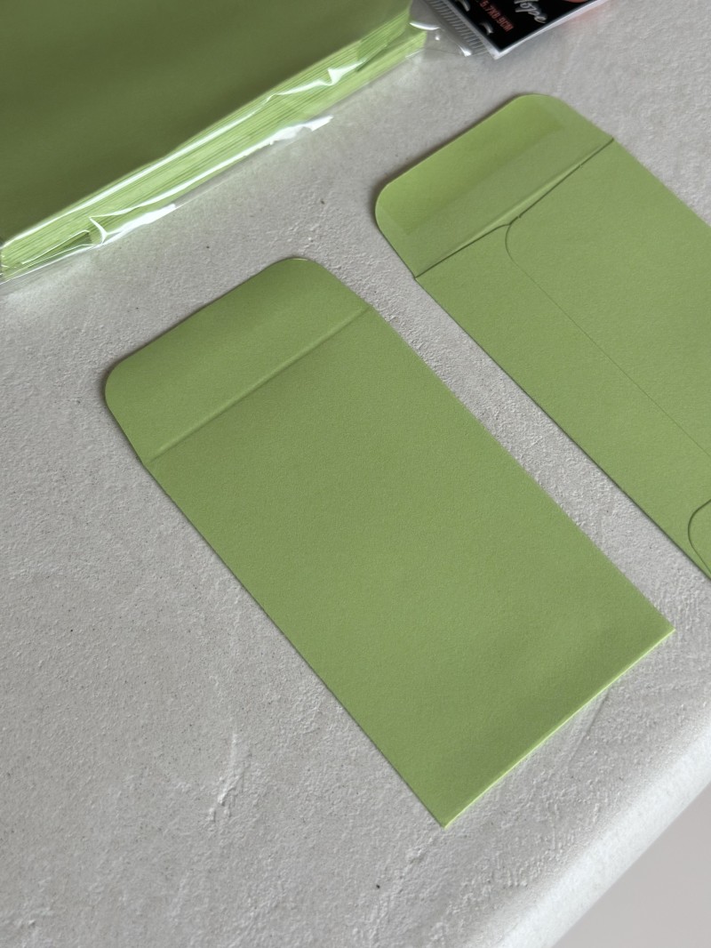 Gift Envelope - Pastel Green XS