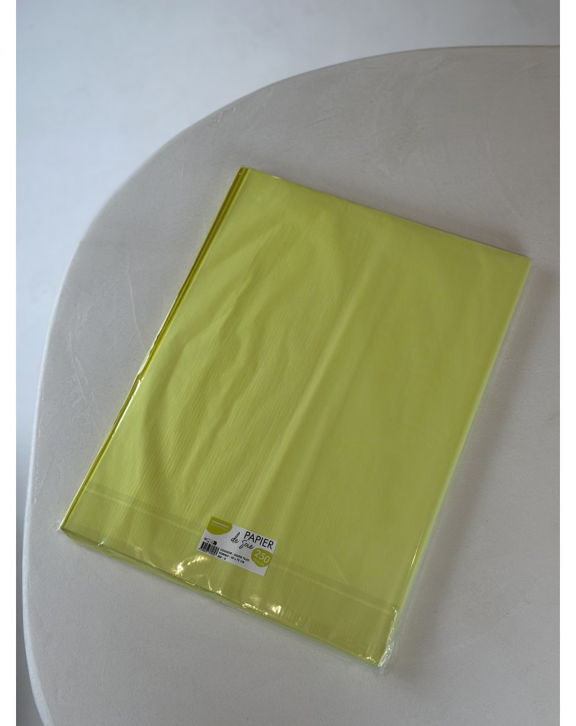 Tissue paper - Fluo Yellow l Best quality & price on the market