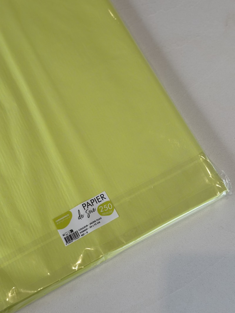 Tissue paper - Fluo Yellow l Best quality & price on the market