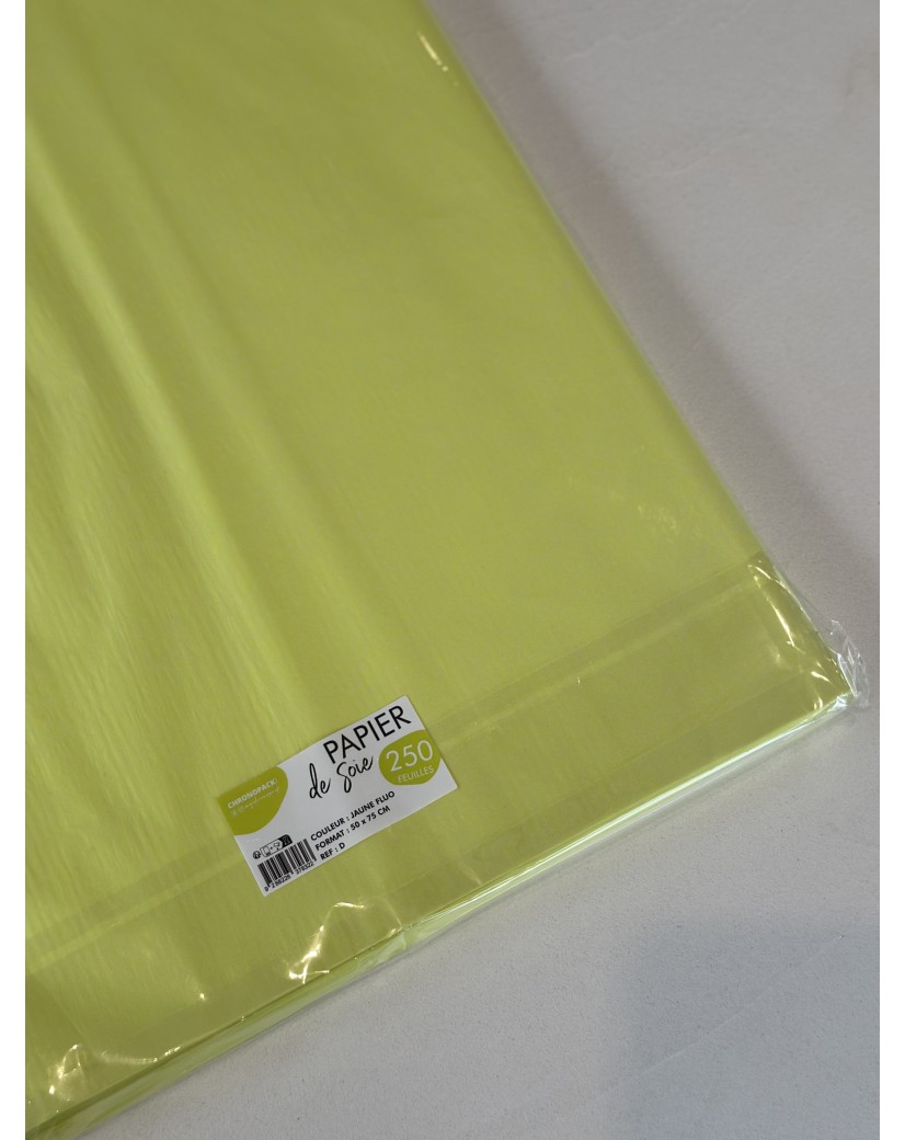 Tissue paper - Fluo Yellow l Best quality & price on the market