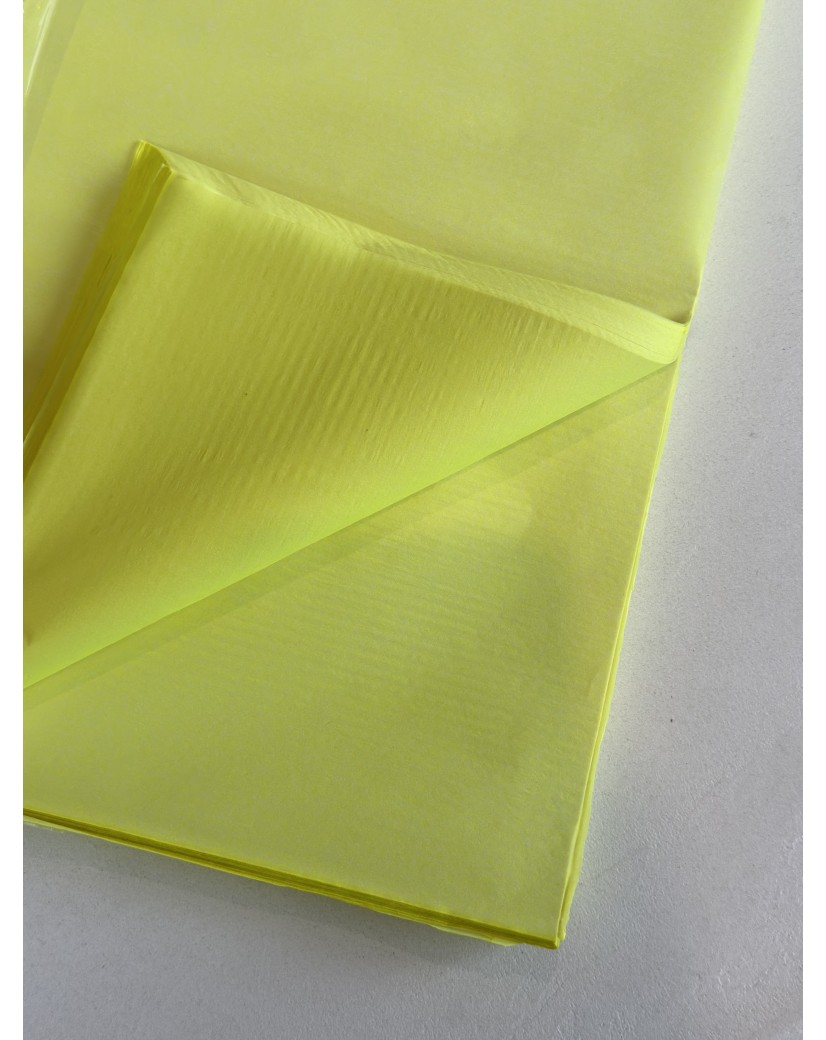 Tissue paper - Fluo Yellow l Best quality & price on the market