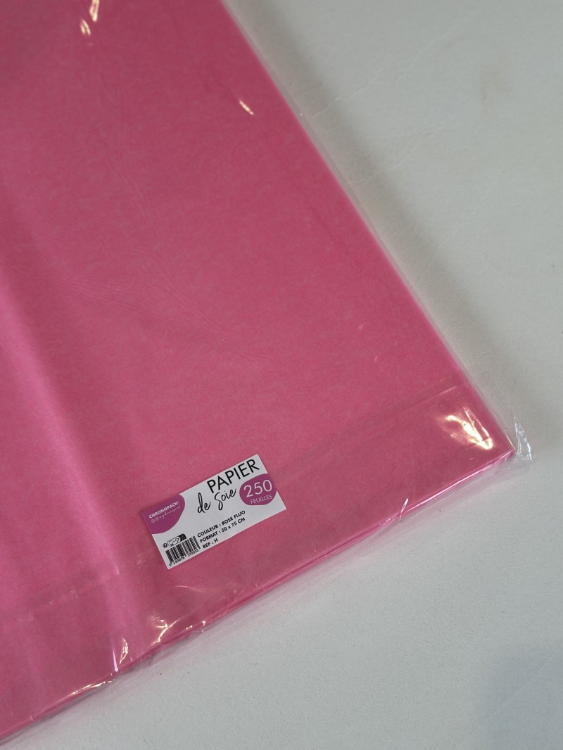 Seidenpapier - Fluo Pink l beste Qualität & Marktpreis