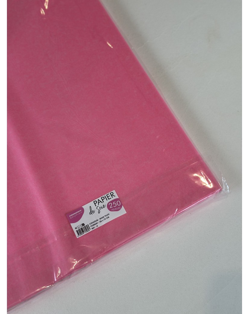 Seidenpapier - Fluo Pink l beste Qualität & Marktpreis