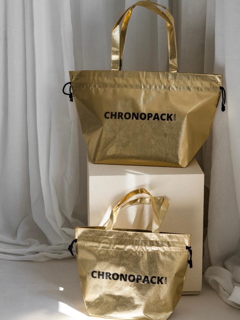 SAC NICE GOLD - M (40x14x30cm)