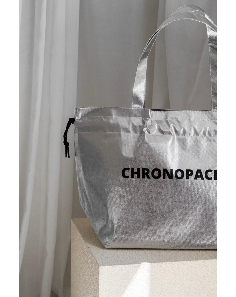 SAC NICE SILVER L (58x24x35cm)