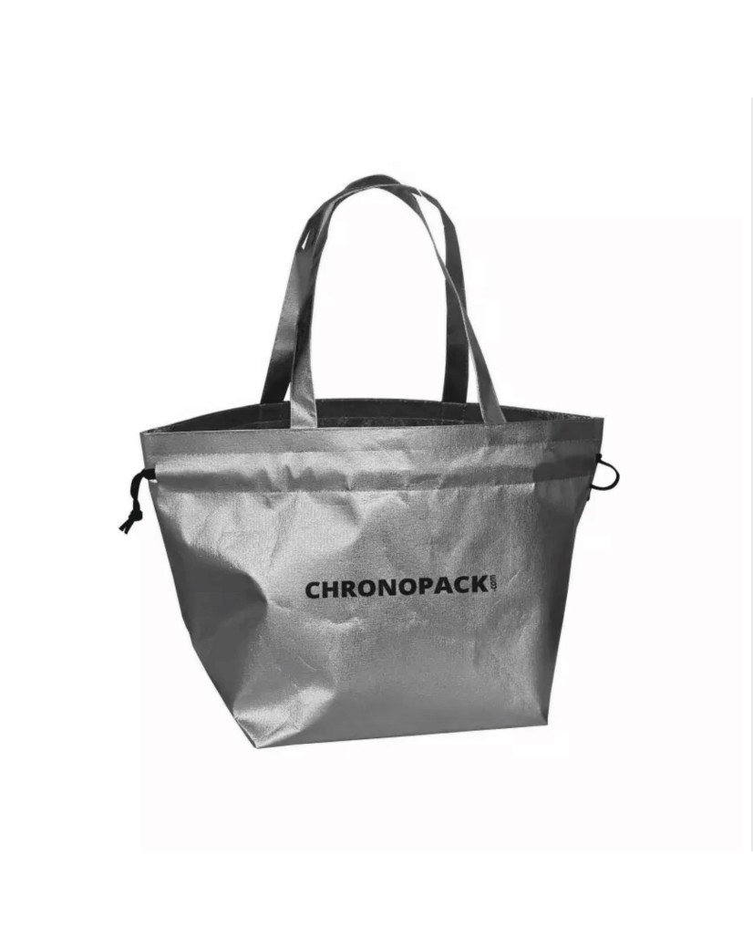 SAC NICE SILVER L (58x24x35cm)