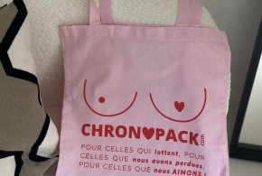 Totebag Katoen Oktober - Roze