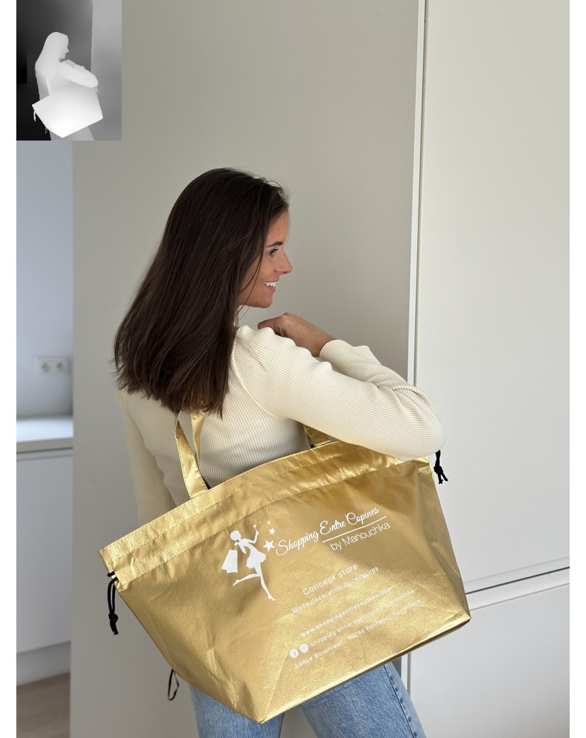 NICE GOLD BAG