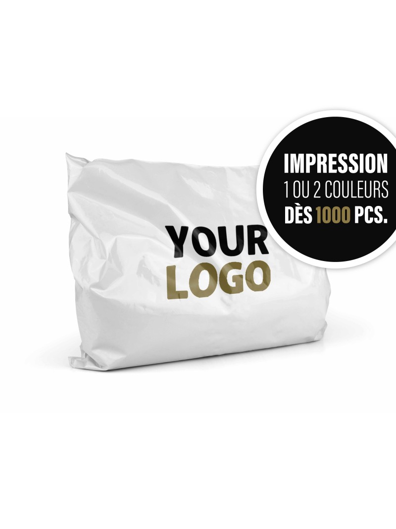 Pochette Eshop Eco - Blanc XL (40x50cm)