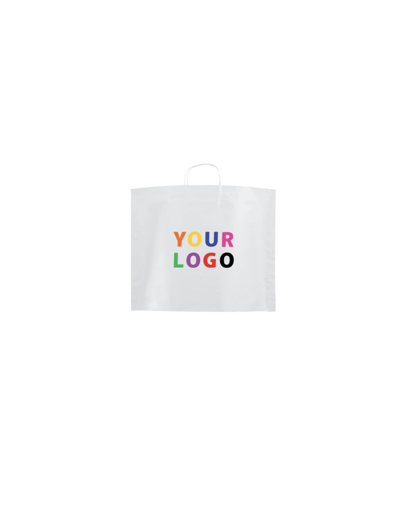 Boat paper bags - White S