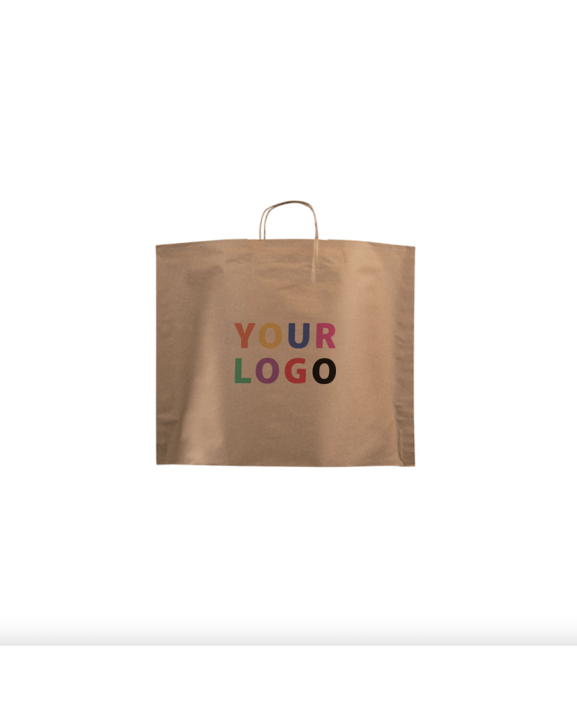 Boat paper bags - Kraft M