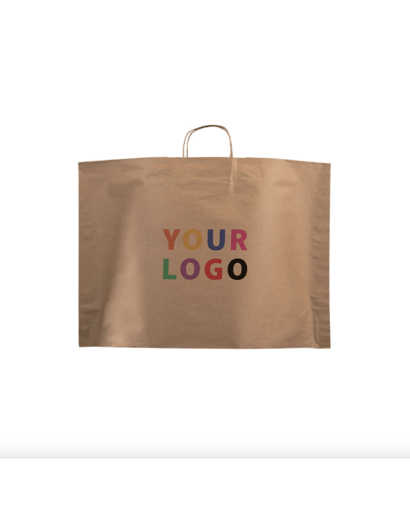 Boat paper bags - Kraft L