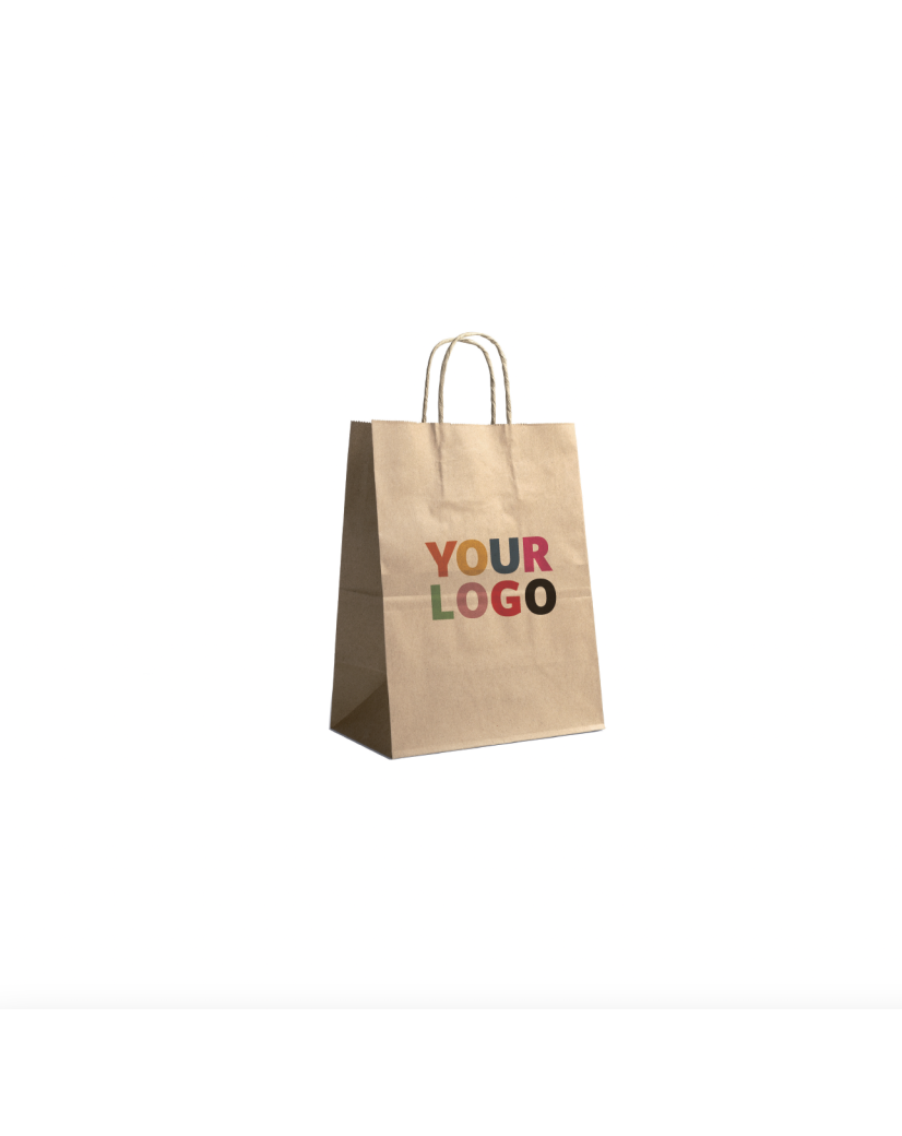 Buy your personalized kraft paper bags and get them delivered fast.