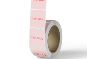 High-quality personalized square self-adhesive labels