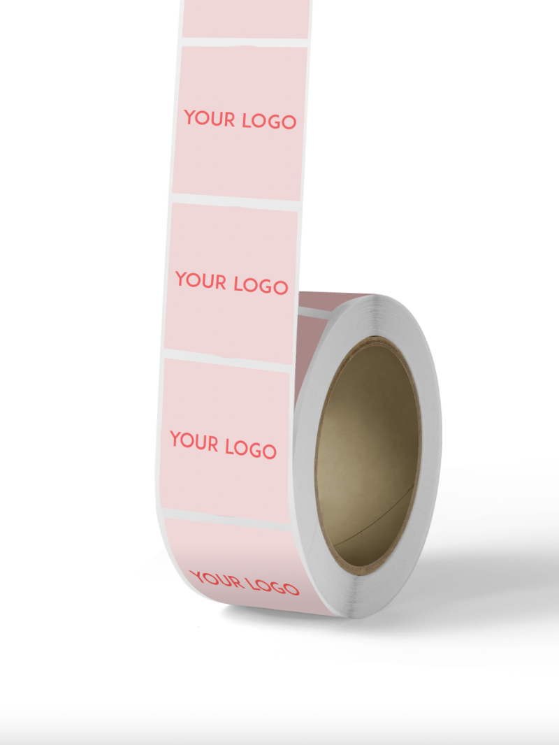 High-quality personalized square self-adhesive labels