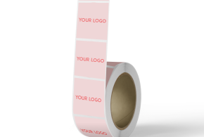 High-quality personalized square self-adhesive labels