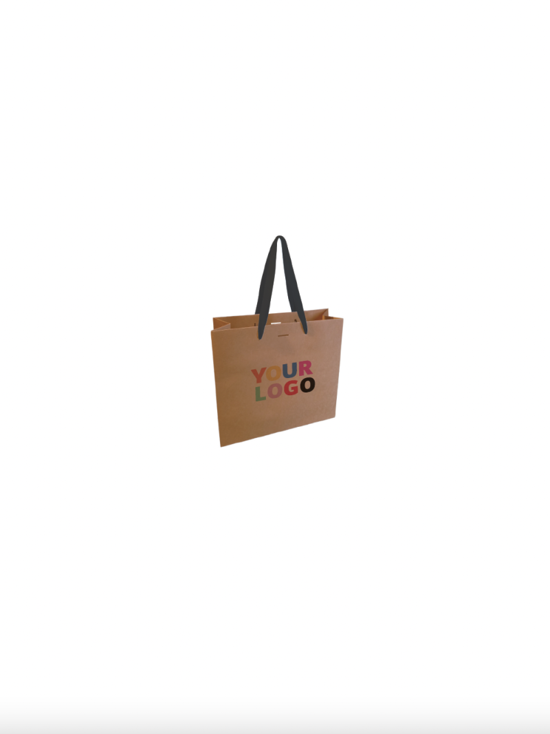 Luxury Paper Bags - Kraft XS - Bandgriffe