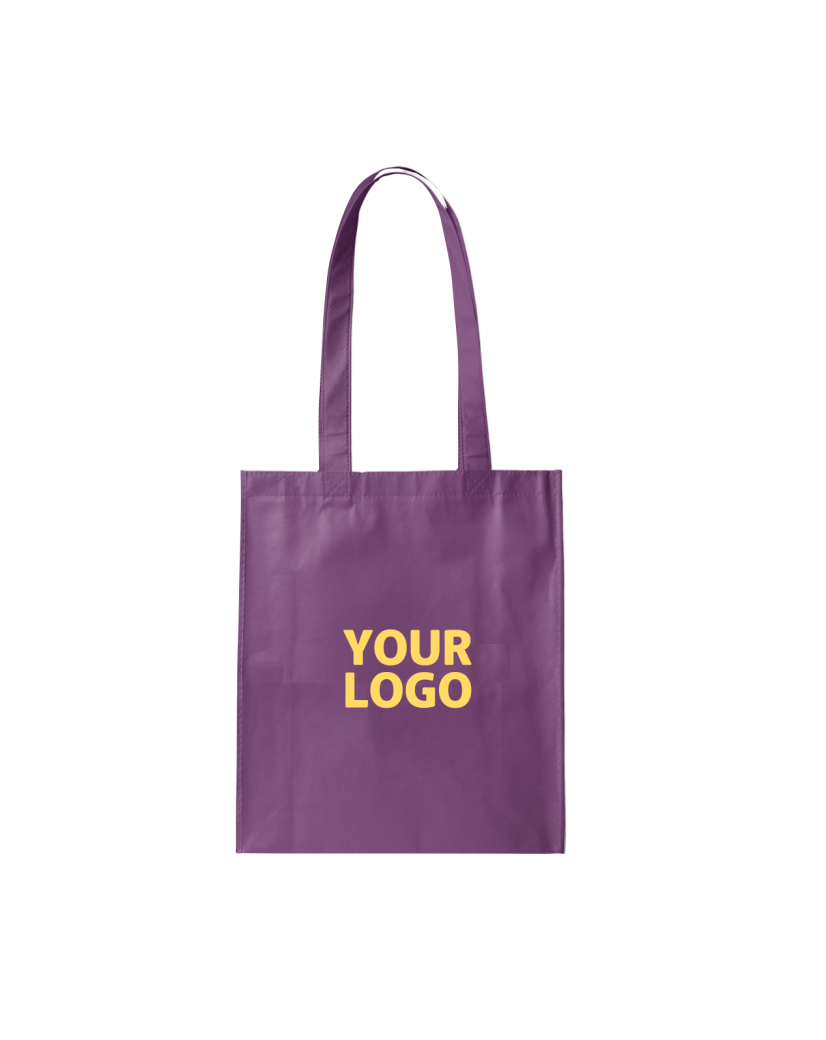 Totebag Katoen Paars