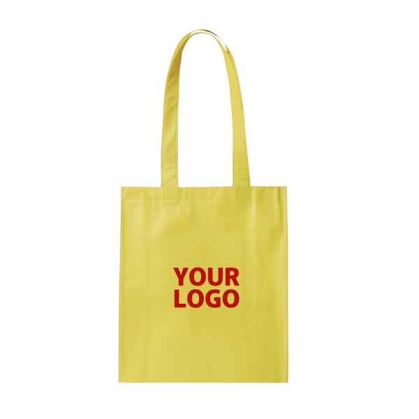 Totebag Katoen Geel