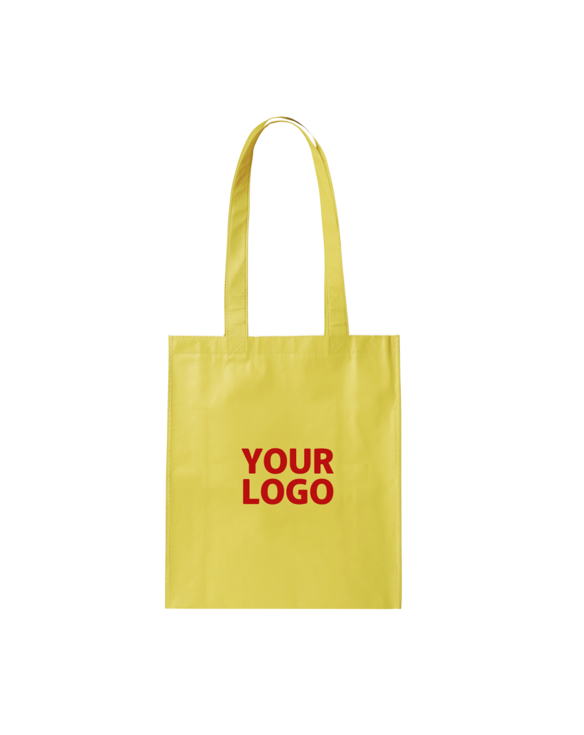 Totebag Katoen Geel