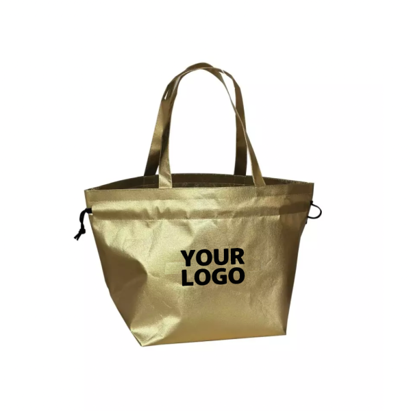 Non woven bag model "Nice" - Goud