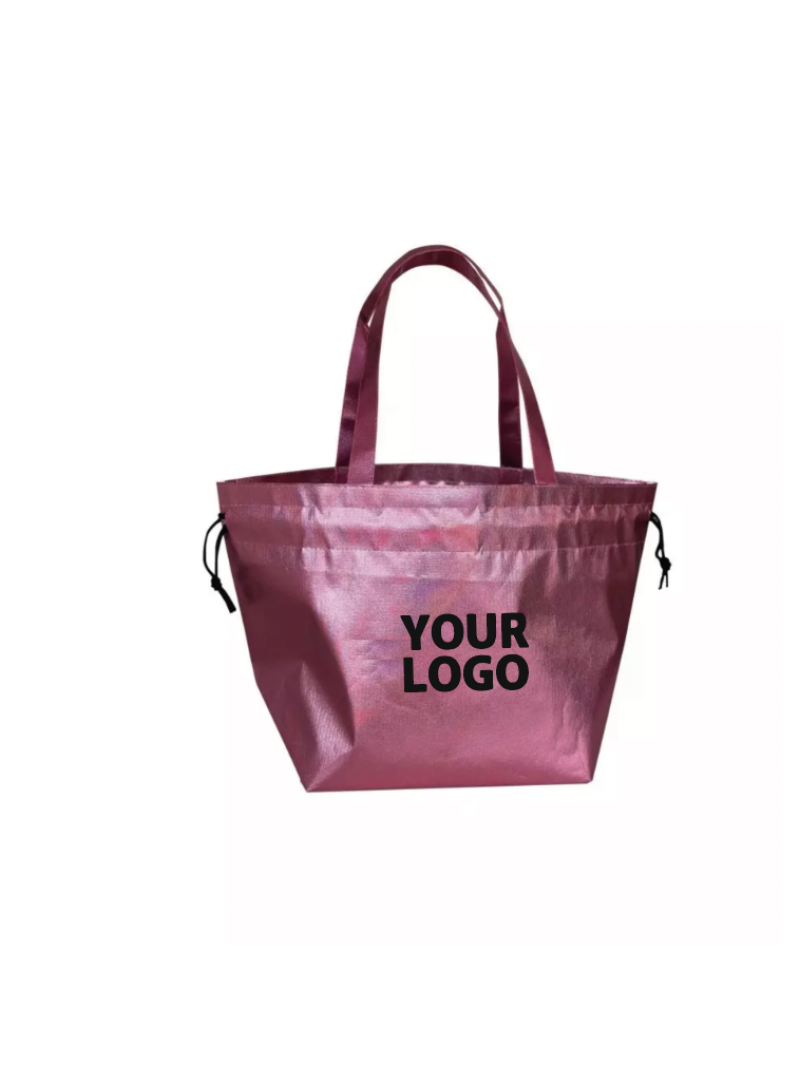 Non woven bag model "Nice" - Roze