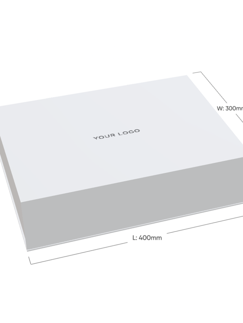 Caja magnética - logotipo serigrafiado