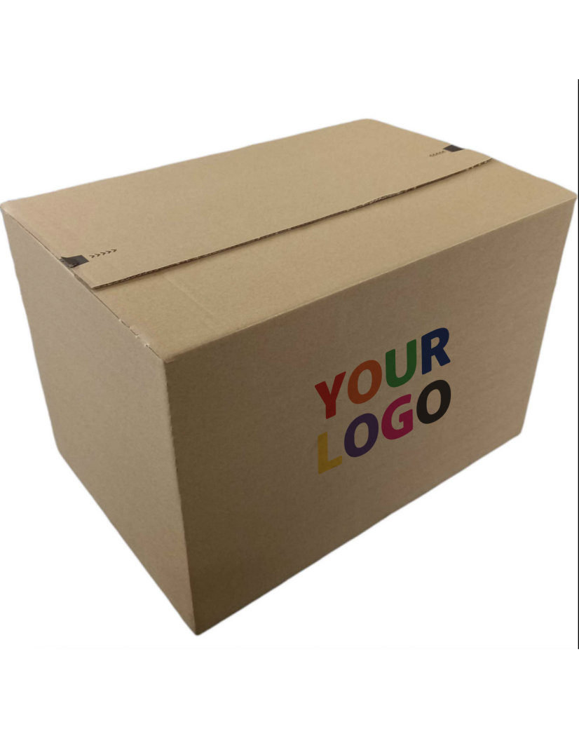 Shipping crate with adhesive closure - XL